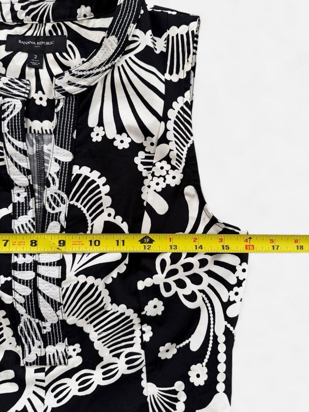 NWOT BANANA REPUBLIC Poplin Mini Dress - Picture 6 of 8